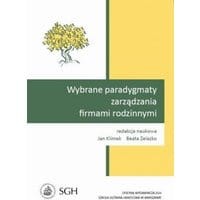 Wybrane paradygmaty zarządzania firmami rodzinnymi
