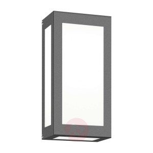 Kinkiet zewnętrzny LED Aqua Rain, antracyt