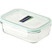 Pojemnik z hermetyczną pokrywką Compact Classic Rectangular Green 400 ml