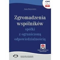 Zgromadzenia wspólników spółki z o.o.