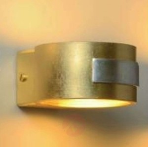 Złota lampa ścienna SMALL