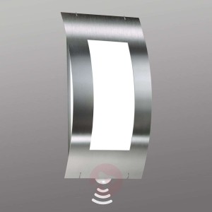 Lampa ścienna zewnętrzna  Quadrat z czujnikiem