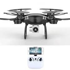 Dron HJHRC - z kamerą WIFI - kolor czarny - HJ14W