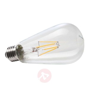Żarówka rustykalna filament LED E27 6W 827