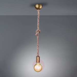 Lampa wisząca Rope z linką, 1-punktowa