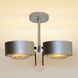 2-pkt. lampa sufitowa PUK SIDES, chrom mat 10 cm