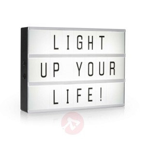 Tablica LED Innovation z literami i cyframi