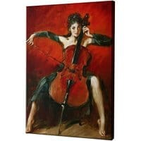 Obraz Red Symphony by Andrew Atroshenko 40x60 cm