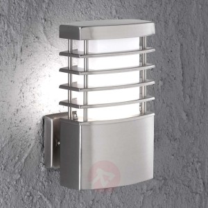 Chesta - stylowa lampa zewnętrzna, stal szlachetna