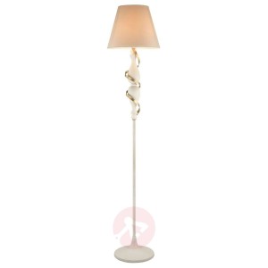 Lampa stojąca Intreccio ze złotymi szczegółami