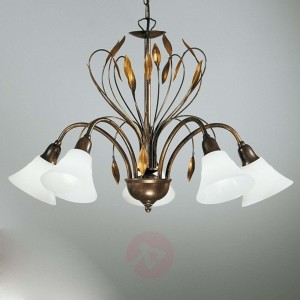 Szlachetna lampa wisząca CAMPANA, 5-punktowa
