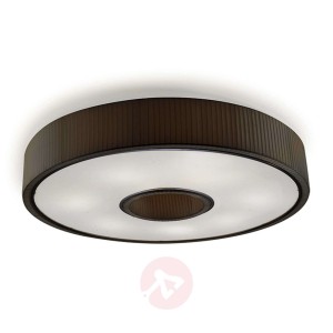 Grok Spin lampa sufitowa, czarna, Ø 75 cm