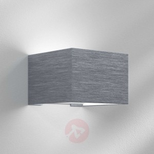 B-Leuchten Cube - lampa ścienna szara anodowana