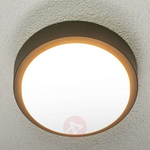 Okrągła lampa zewnętrzna LED Maxine