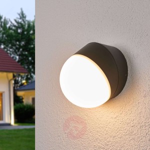 Lampa zewnętrzna LED Fjodor, okrągła