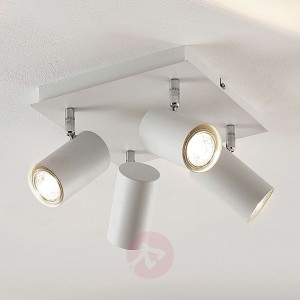 Lindby Joffrey lampa sufitowa, 4-punktowa, biała