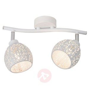 Filigranowa lampa sufitowa Tahar – 2-punktowa