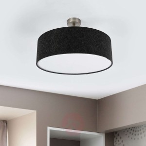 Lampa sufitowa Gala, 50cm, filc ciemnoszary