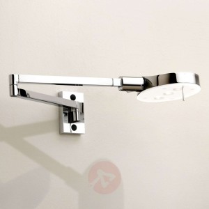 Lampa ścienna 3-LED na wysięgniku, chrom