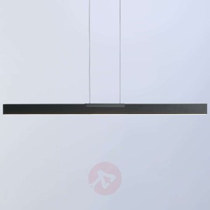 Bopp Nano - lampa wisząca LED, czarna 100cm