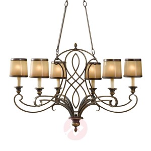 JUSTINE - lampa wisząca w staroświeckim stylu