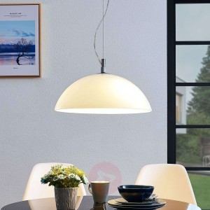 Lucande Lourenco lampa wisząca szkło opalowe 45 cm