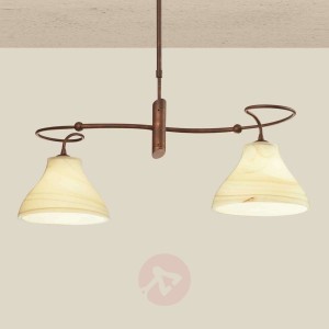 Wielopunktowa lampa wisząca Mattia 2-punktowa