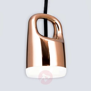 Lampa wisząca LED Tinus w kolorze miedzi