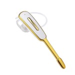 Zestaw słuchawkowy - Bluetooth - biało - złoty