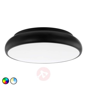 EGLO connect Riodeva-C lampa sufitowa LED czarna