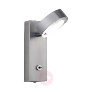 Lampa ścienna LED SATURNA z włącznikiem