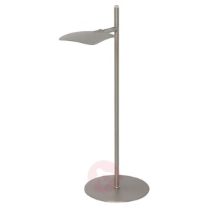 Lampa stołowa LED Raggio, ściemniana, stalowa