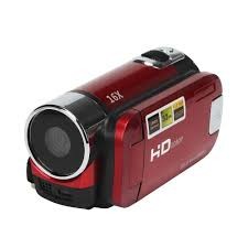 Video Camera - HD 1080P 16M 16X Digital Zoom - czerwona