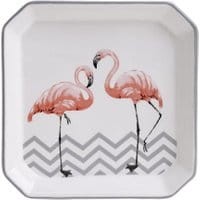 Talerz płaski Flamingo Square