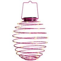 Lampa solarna Spiral Pink