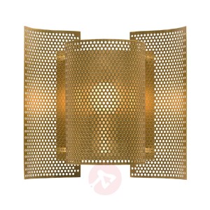 Northern Butterfly perforated lampa mosiężna