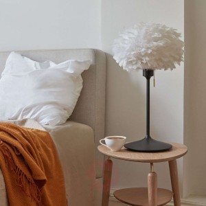 UMAGE Eos mini lampa stołowa Champagne czarna