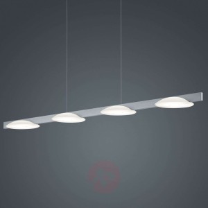Helestra Pole lampa wisząca LED 4-punktowa nikiel