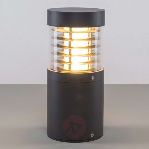 Przesłonięta lampa na cokół LED Lucius