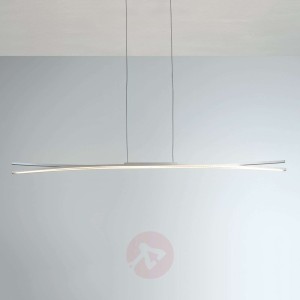 Podłużna lampa wisząca LED Convex z taśmami LED