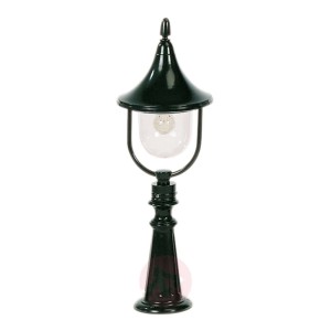 Stylowy słupek oświetleniowy Parma 77 cm, zielony
