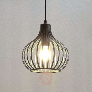 Lampa wisząca klatka Frances, 1-pkt., Ø 23 cm
