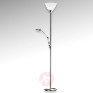 Lampa stojąca oświetlająca sufit SATIN