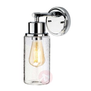 Lampa ścienna Morvah do łazienek chrom polerowany