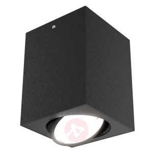 Spot sufitowy LED 7120 z żarówką LED GU10, czarny