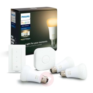 Philips Hue White Ambiance E27 3 szt. starter kit