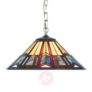 Lampa wisząca LILLIE w stylu Tiffany 2 x E27