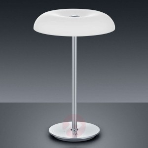 BANKAMP Vanity lampa stołowa LED niklowa