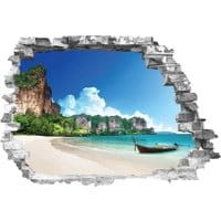 Naklejka 3D Plage Idilique