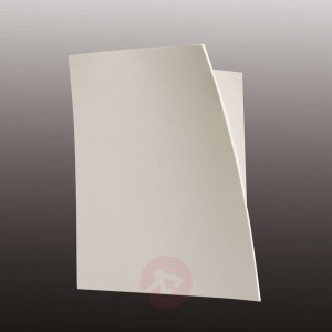 Matowobiały kinkiet LED Gap